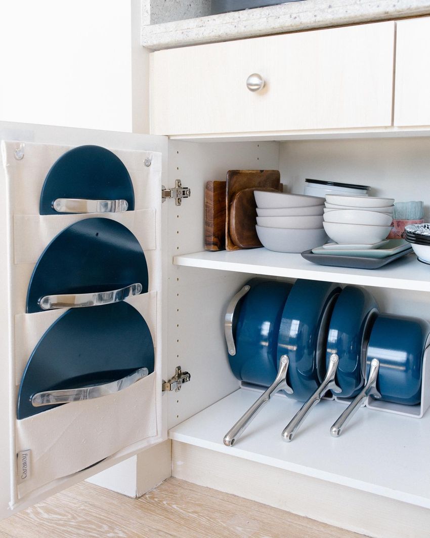 Pots and pans Organization Kitchen Cabinet @hameeha