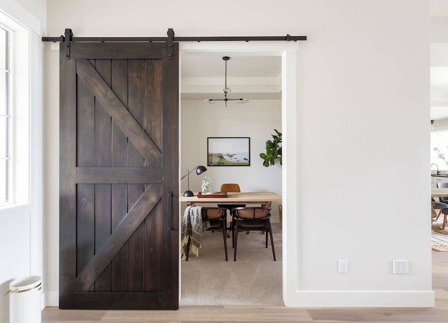 Rustic Barn door ideas Lauren Smyth Design