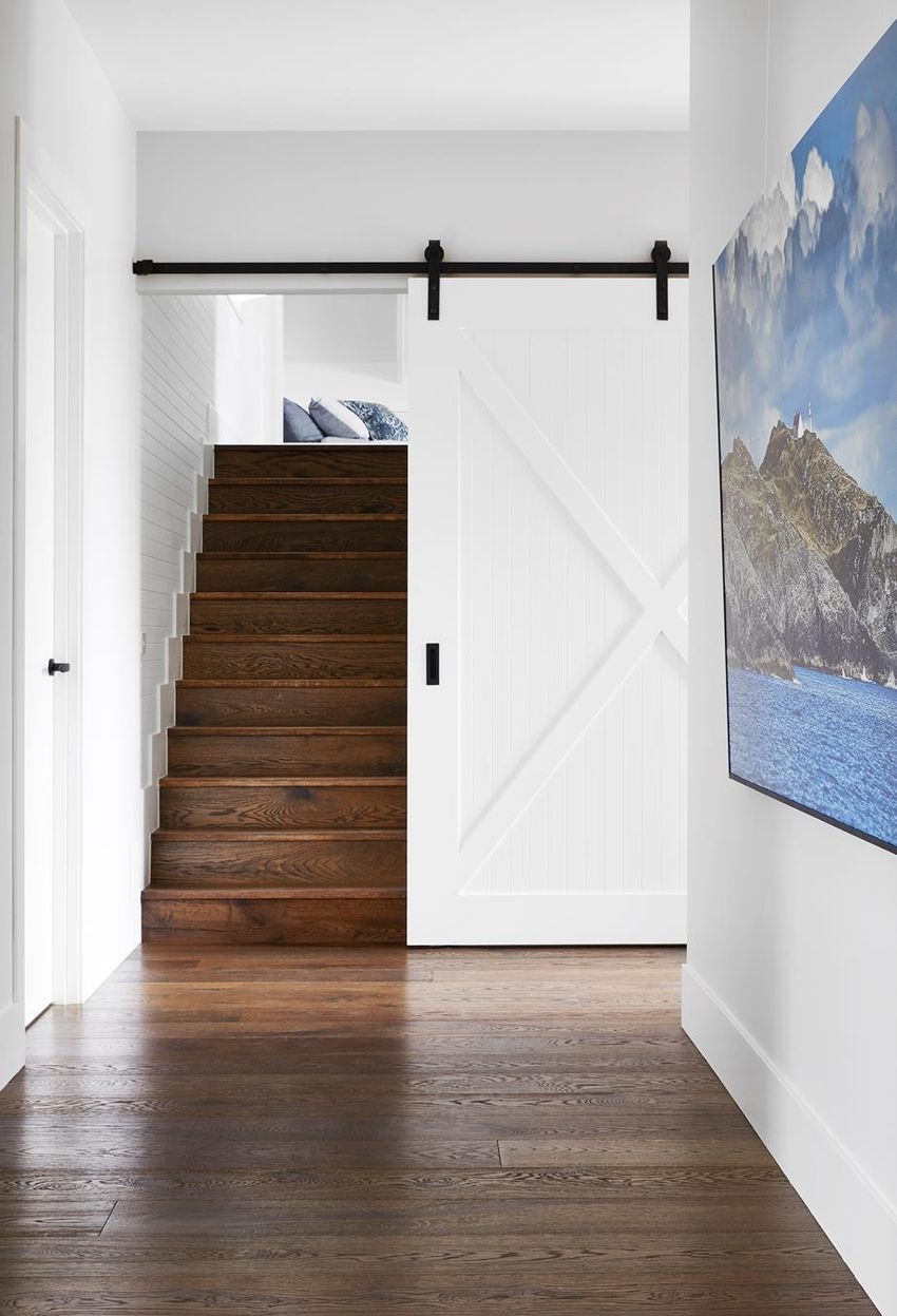 Staircase Barn Door ideas homestolove