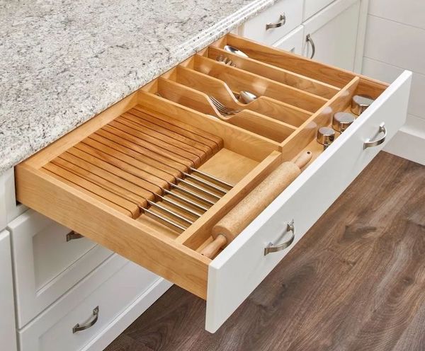 Utensil Drawer Organization insert revashelf