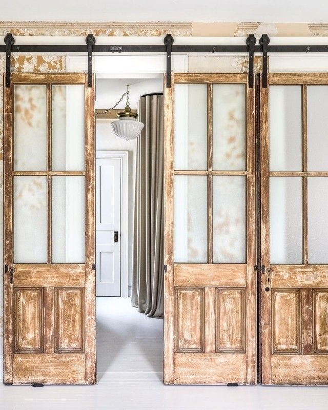 Vintage barn door ideas @zioandsons