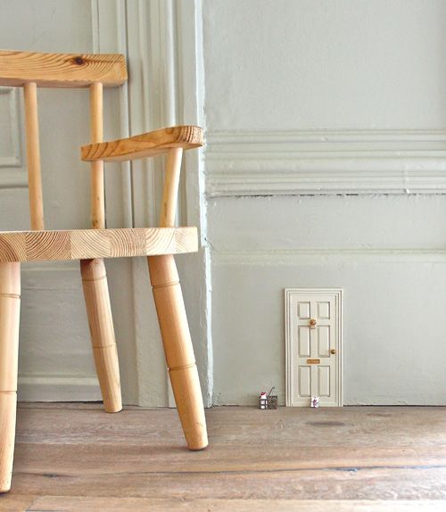 DIY small door designsponge