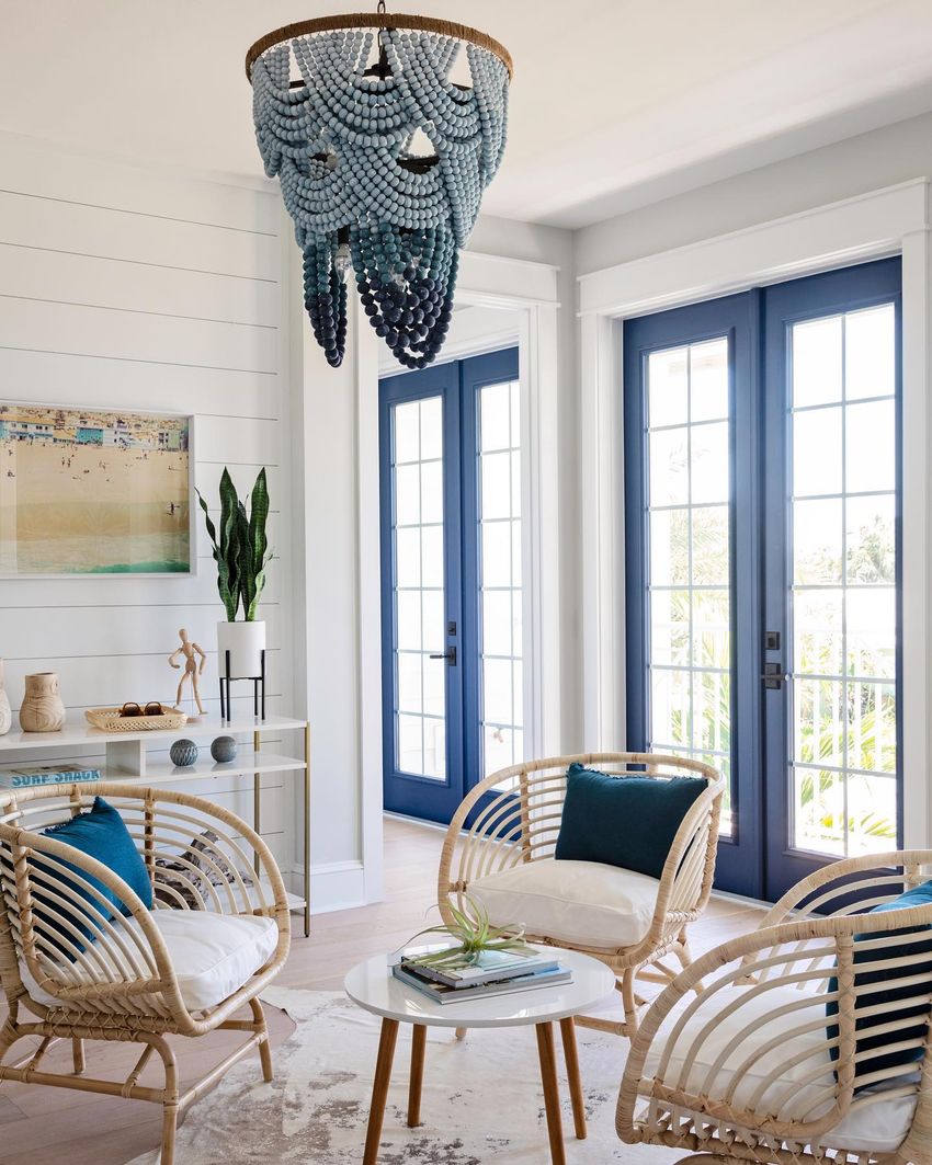 Natural light Coastal Interior Design emilymossdesigns