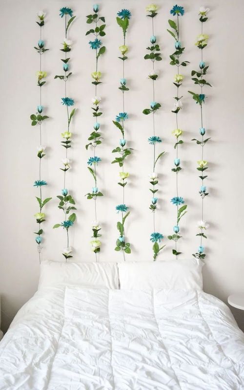 DIY Flower Wall Decor sweetteal