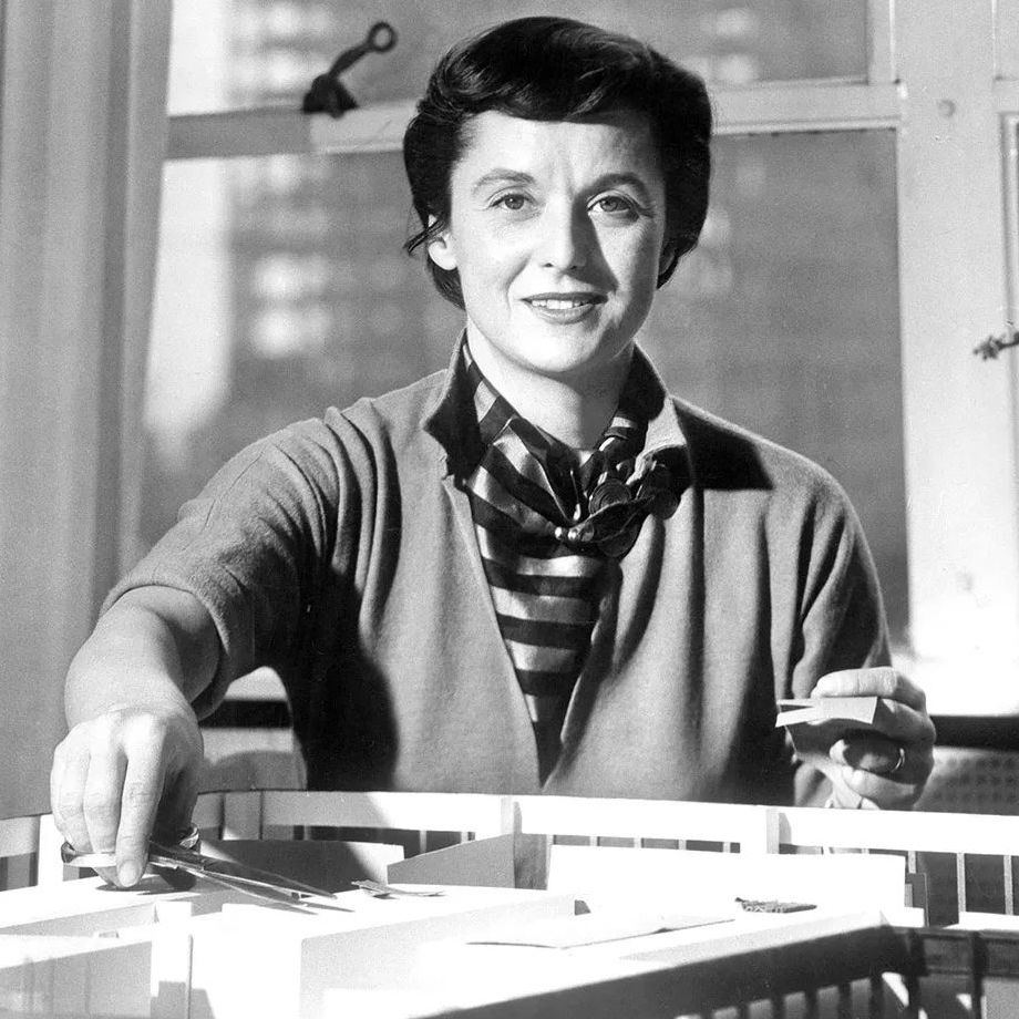 Portrait of Florence Knoll courtesy of Knoll inc