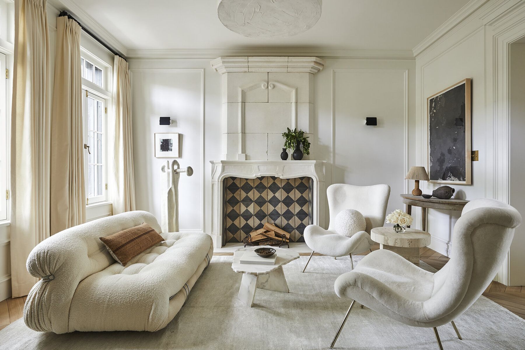 Contemporary living room design Jeremiah Brent