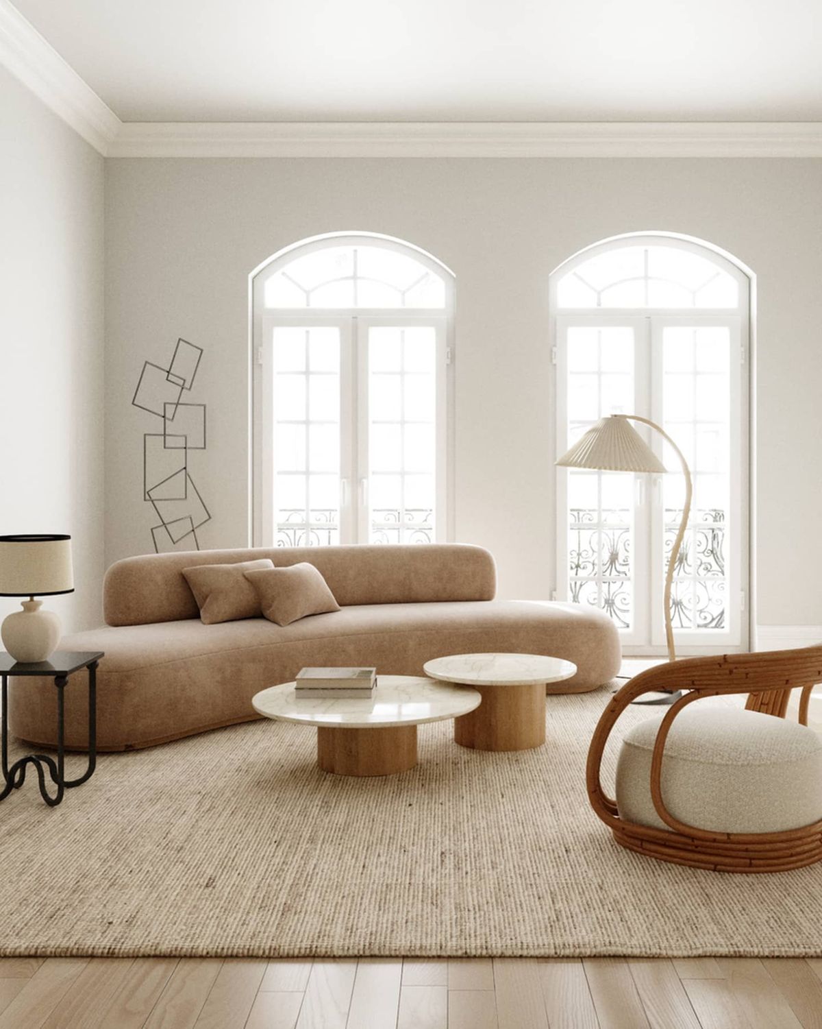 Contemporary living room neutrals anthology_creative_studio
