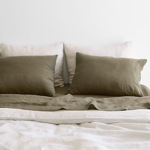 The citizenry linen bed bundle bedding