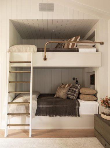 10 Smart Built-in Bunk Bed Ideas for Small Shared Bedrooms