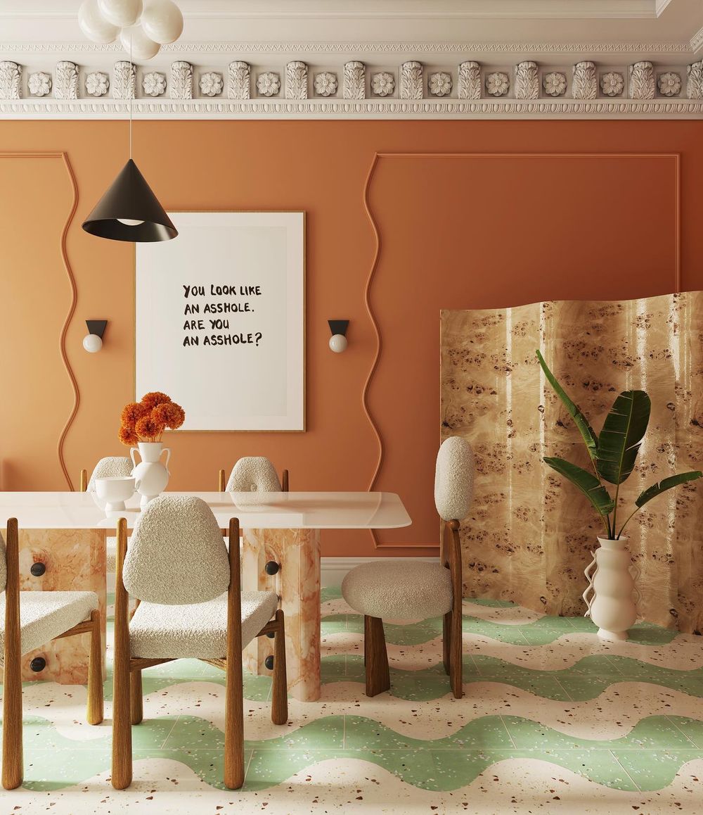 Dining room contemporary design Gulmen Interiors