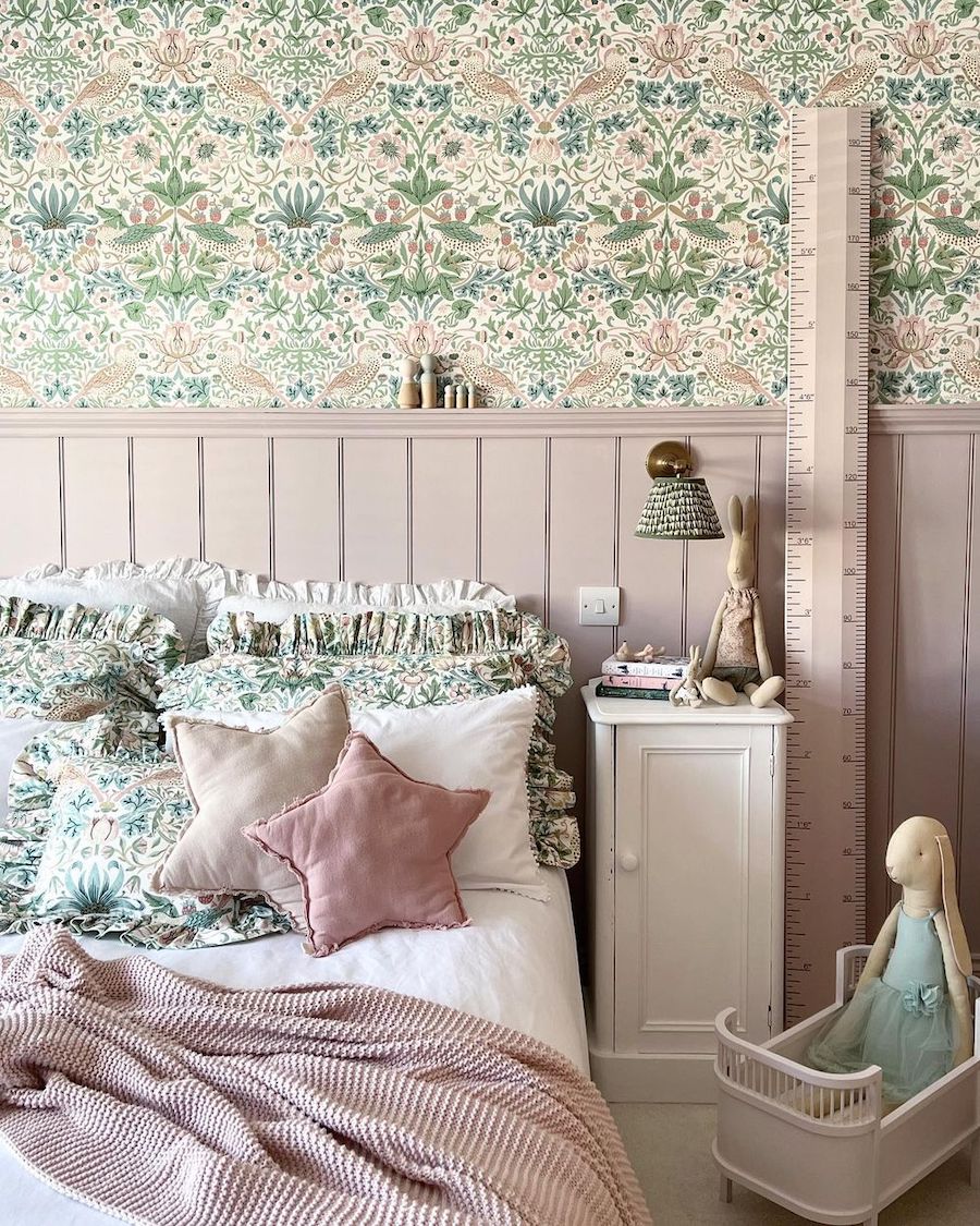 Girls bedroom cottage style @simplyscandikatie