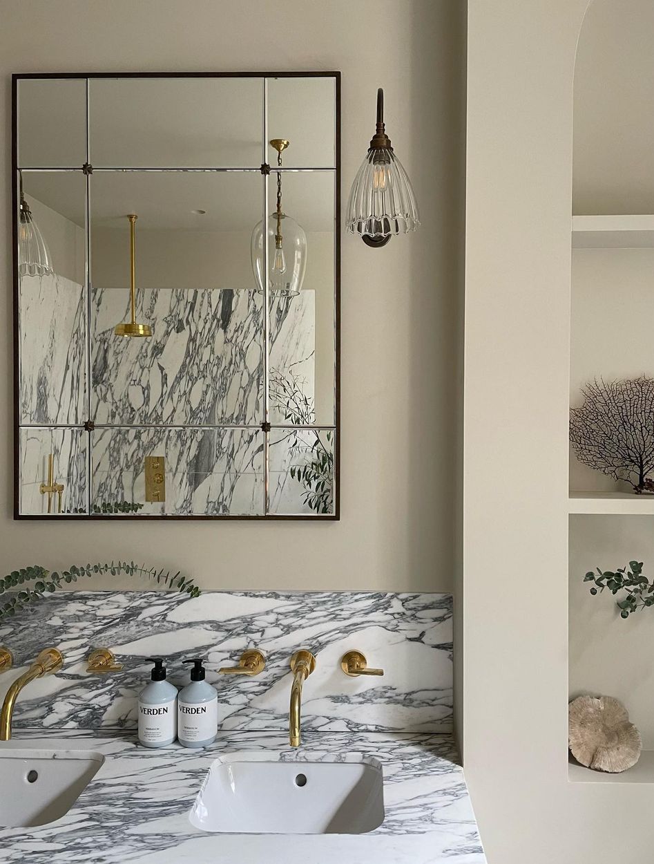 Marble bathroom vanity ideas @duststory