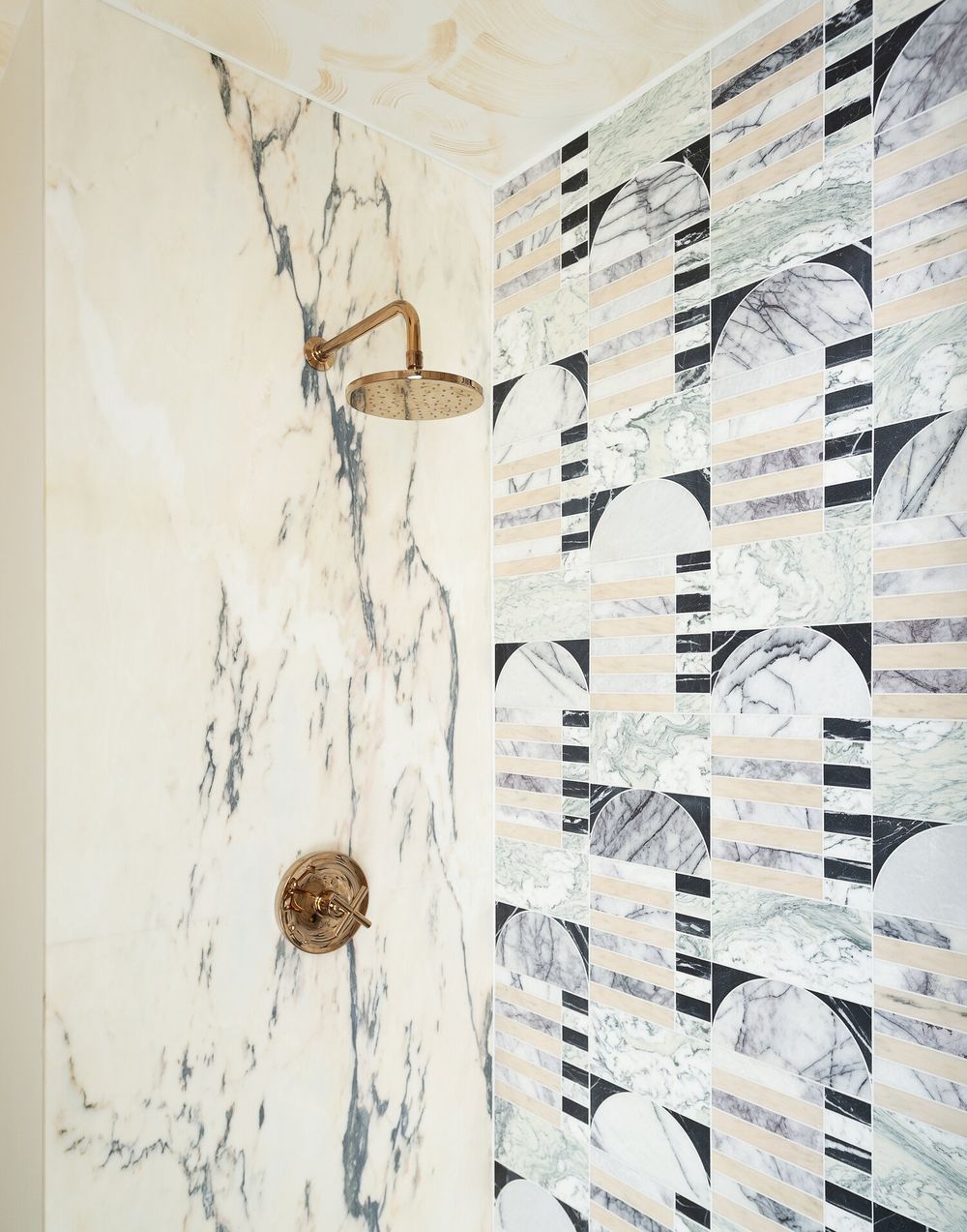 Marble shower ideas StudioDB