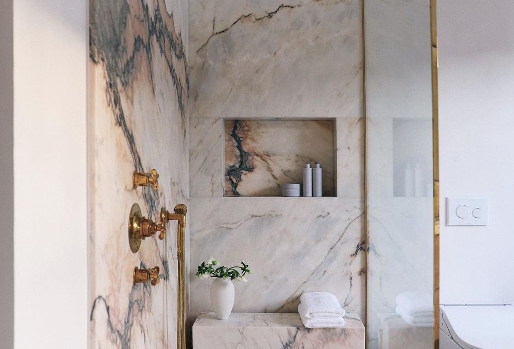 Marble shower ideas no.17house