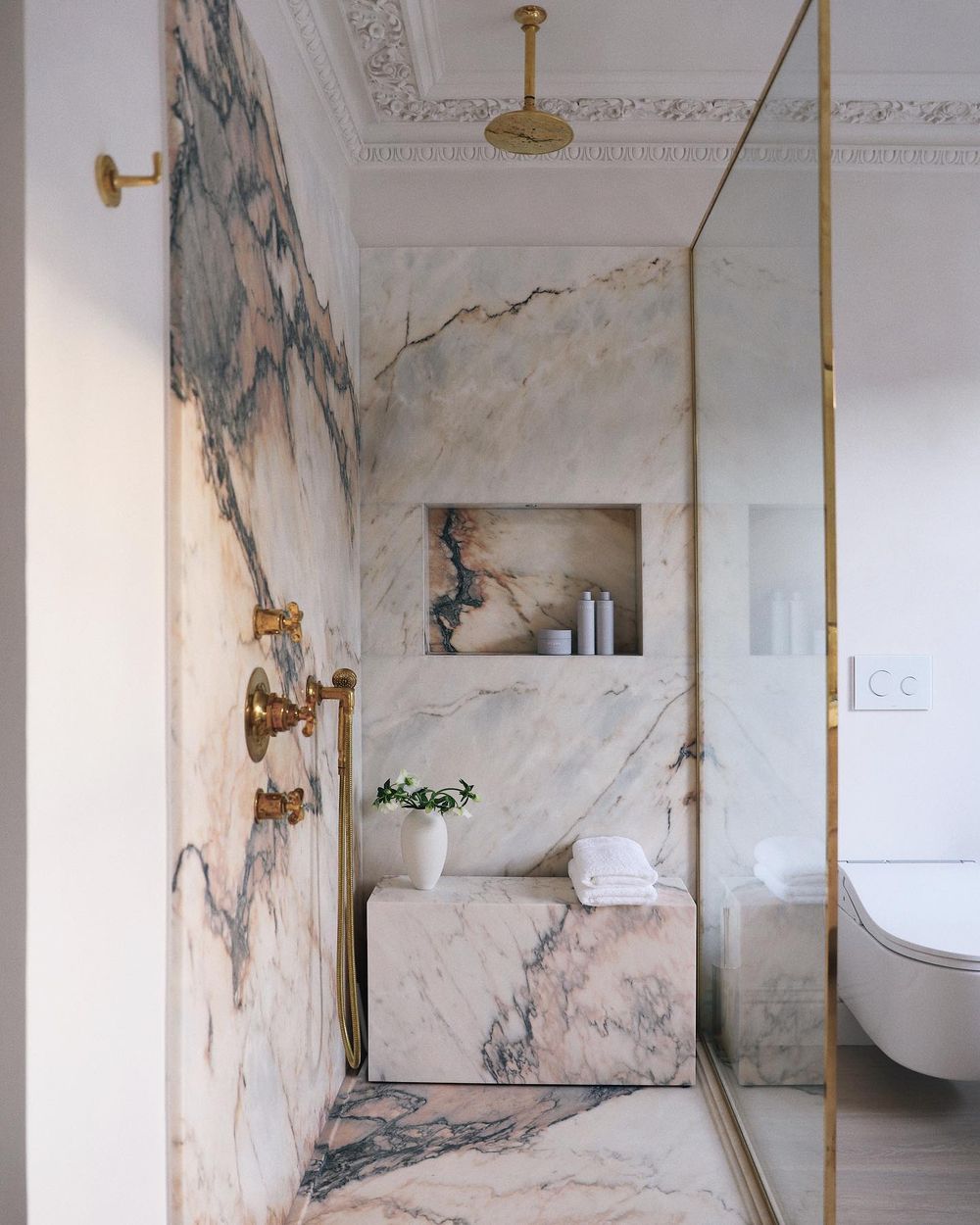 Marble shower ideas no.17house