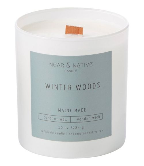 Near & Native Winter woods Candle