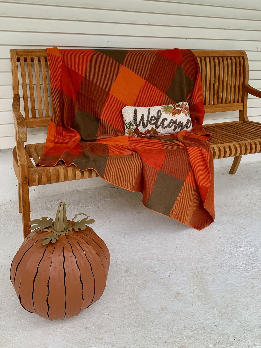 Thanksgiving Front Porch Decor Fall