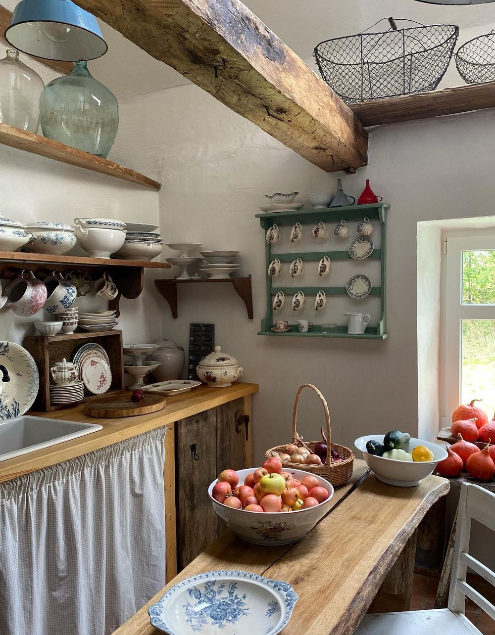 Vintage Farmhouse kitchen decor colorolii