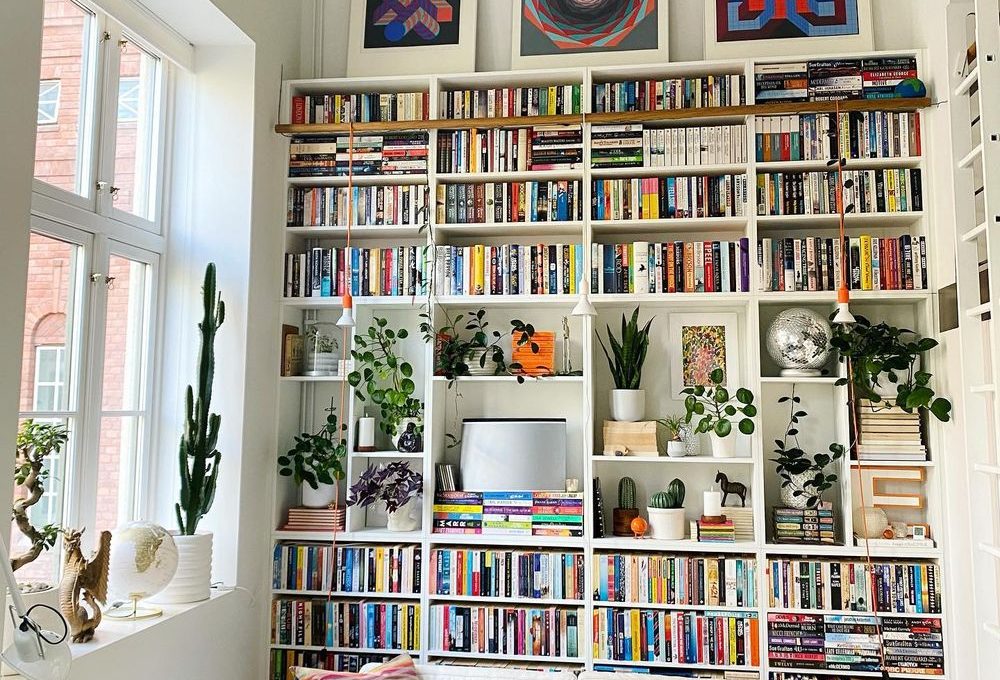 Book storage ideas living room @fabriksen