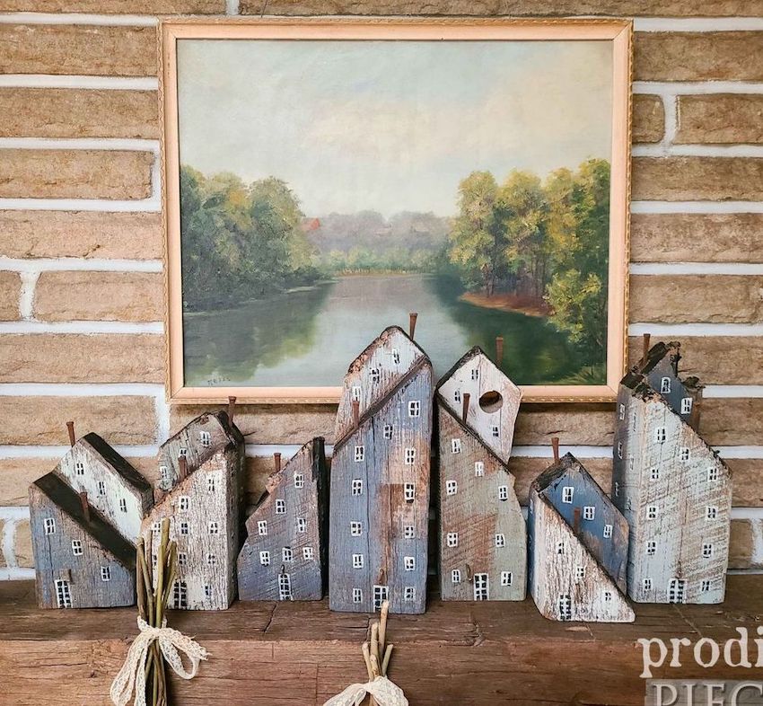 DIY relcaimed wood houses prodigalpieces