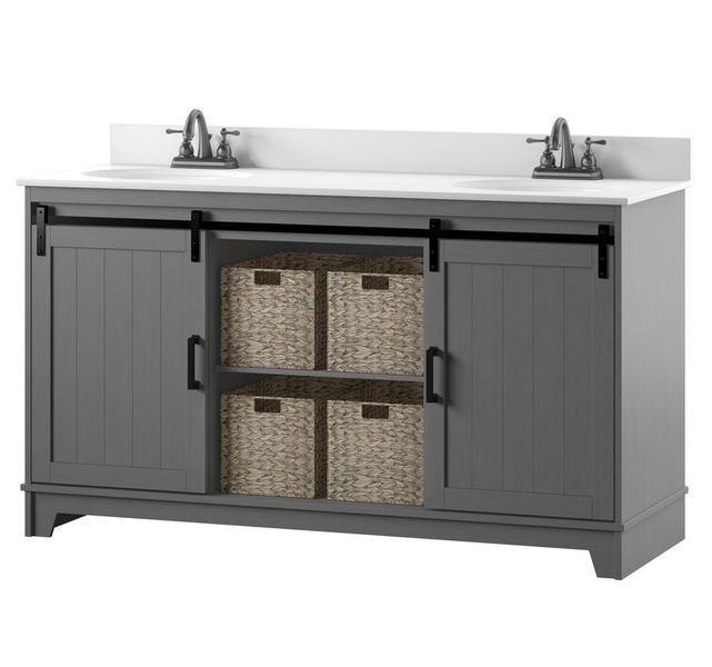 Double Bathroom Vanity Set New Years Home Updates