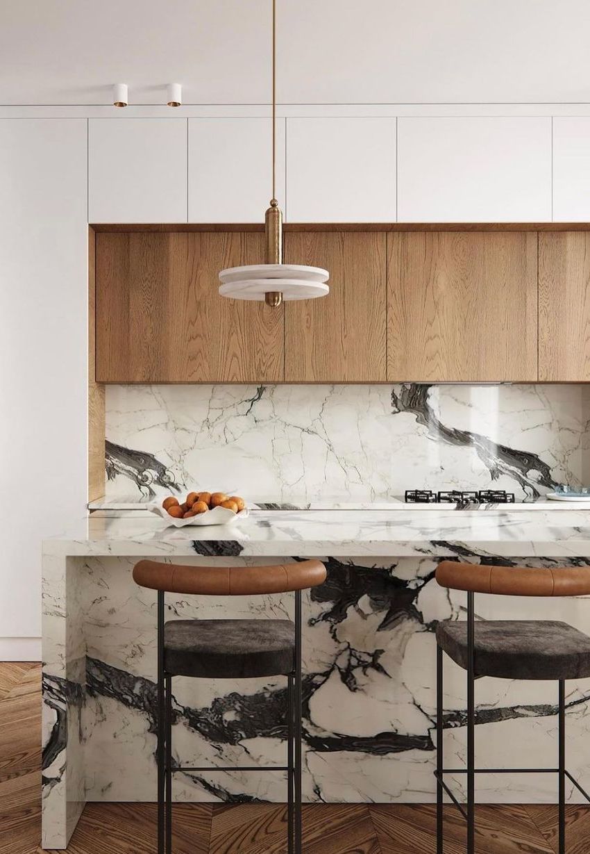 Marble kitchen island ideas @vniwerse