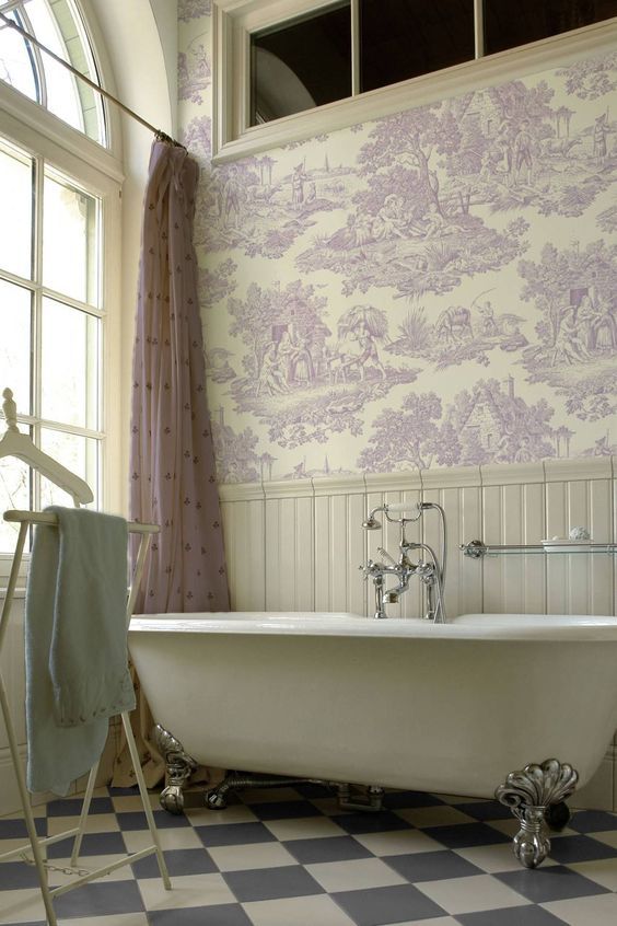 Toile wallpaper ideas House & Garden Magazine UK