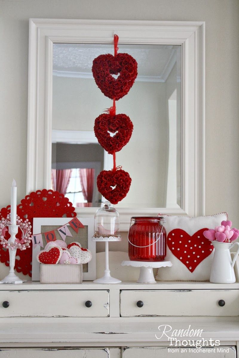 Valentines Day Home Decor Vignettes randomthoughtshome