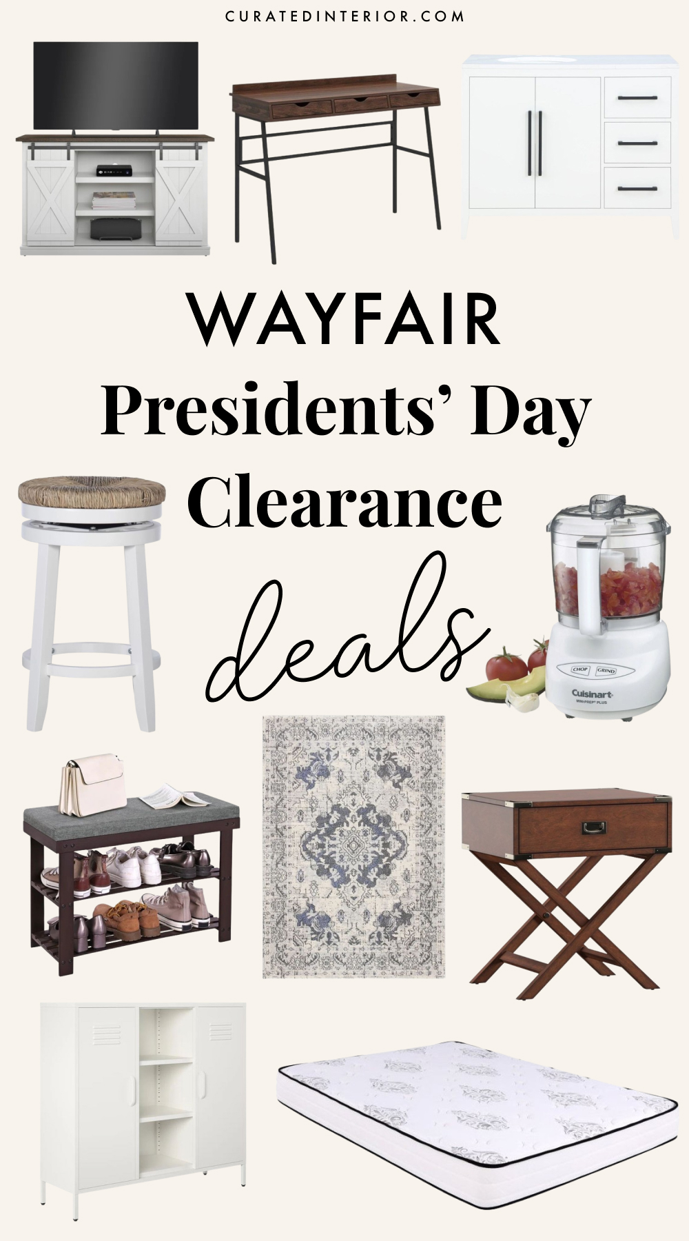 Wayfair Presidents day clearance deals 2024