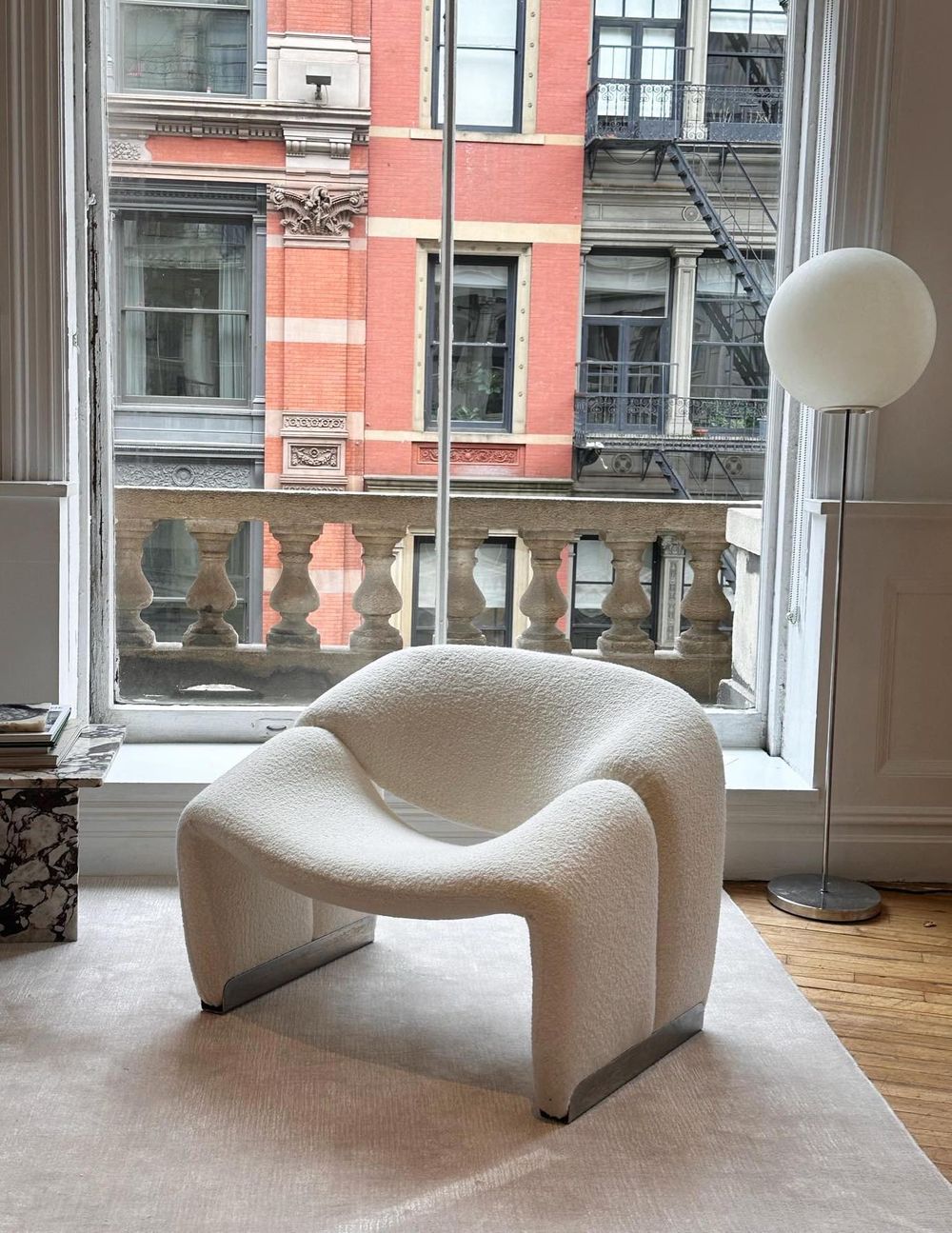 Pierre Paulin Groovy chair NYC claudehome