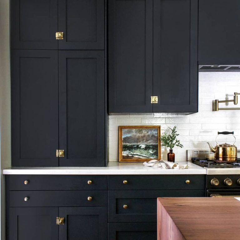15 Black Kitchen Cabinet Ideas and Design Tips