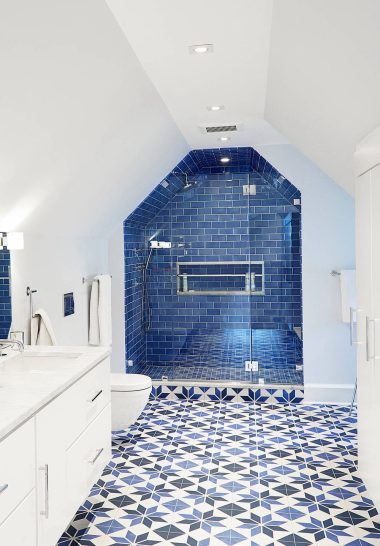 Blue Bathroom Ideas Lauren Rubin Architecture