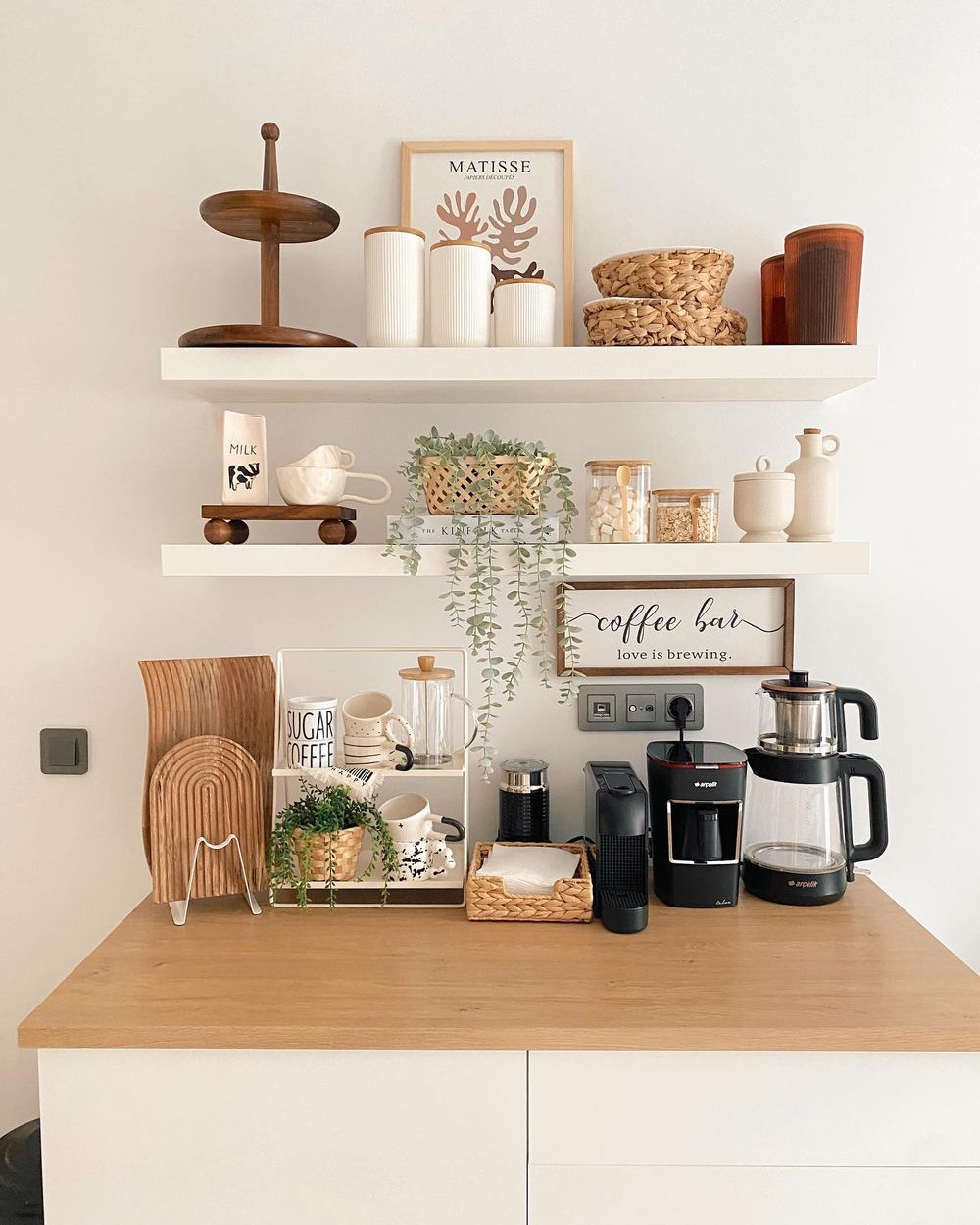 30 Best Coffee Bar Ideas 2023 - DIY Coffee Bar Ideas for Small Spaces