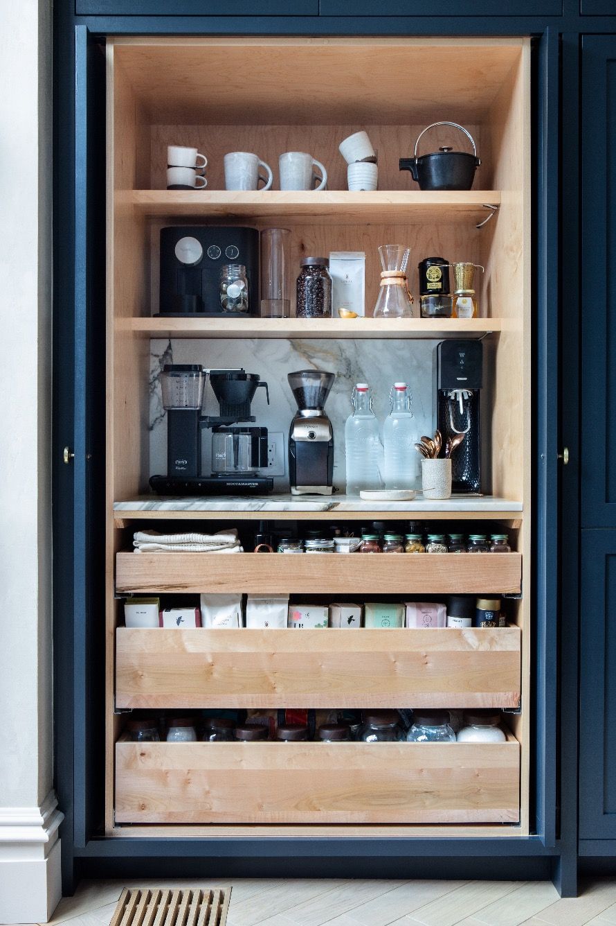 Coffee bar station ideas via eye-swoon