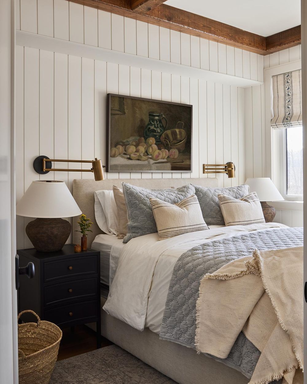 Country bedroom ideas @ashleymontgomerydesign