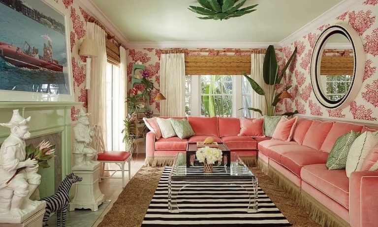 Palm beach living room Amanda Lindroth
