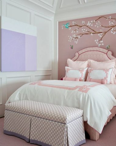 Pink bedrooms jenkinsinteriors