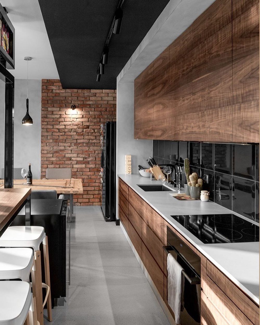 Kitchen Styles Industrial kitchen design @sikora_interiors