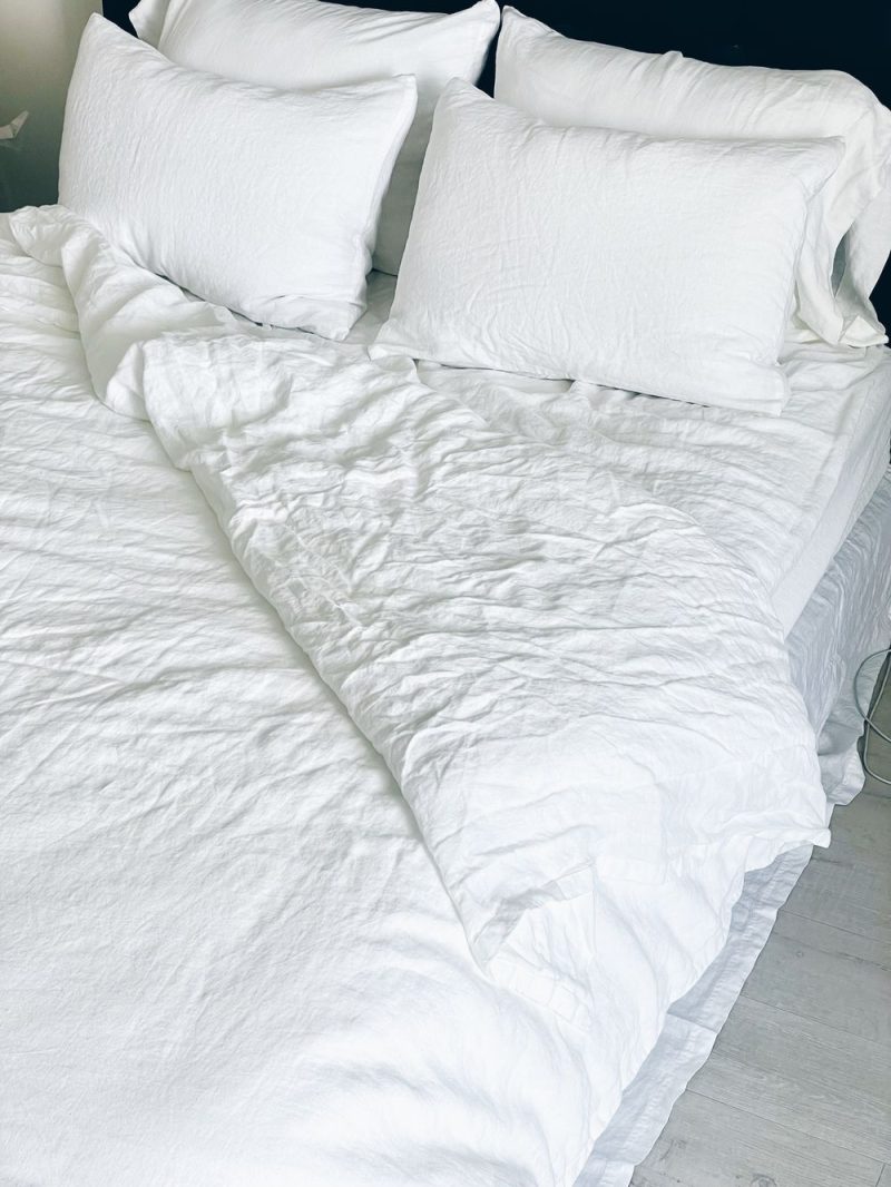 Quince Linen Bed Sheets and Duvet Review