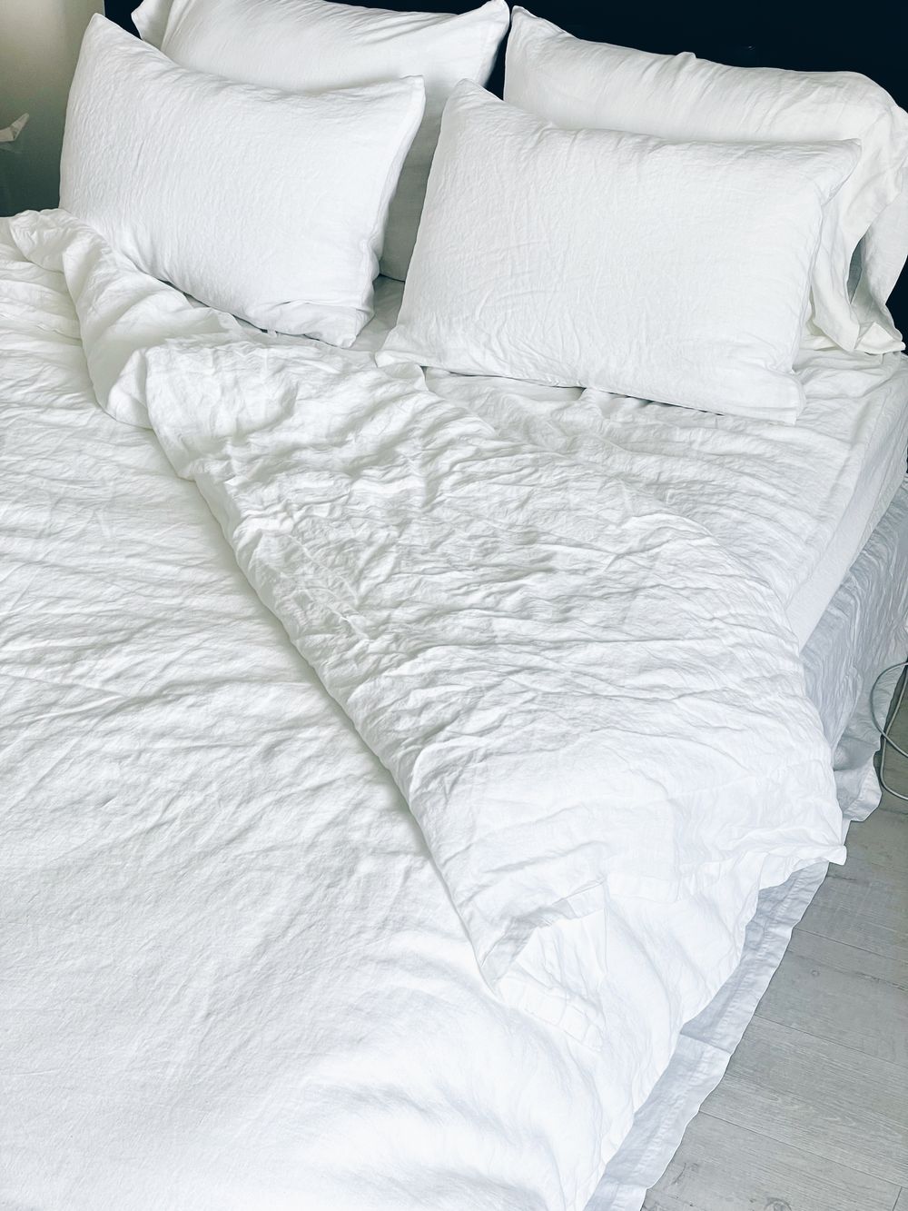 Quince Linen Bed Sheets and Duvet Review 8AA89A