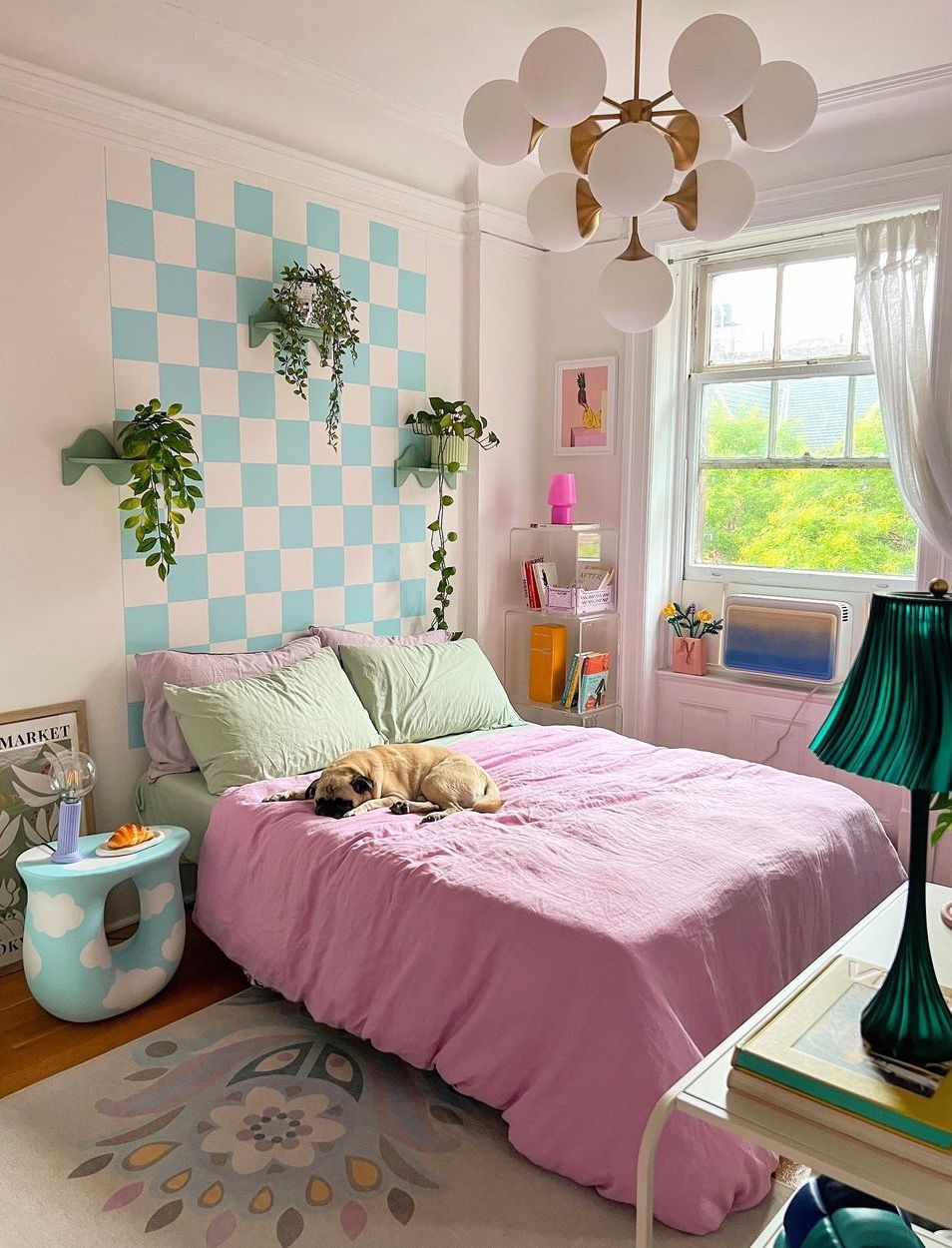 Danish pastel aesthetic Bedroom design honeyidressedthepug