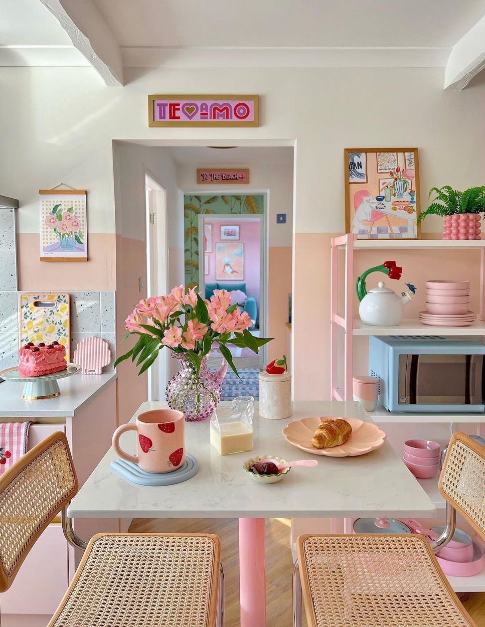 Danish pastel aesthetic Dining room design homewithhelenandco