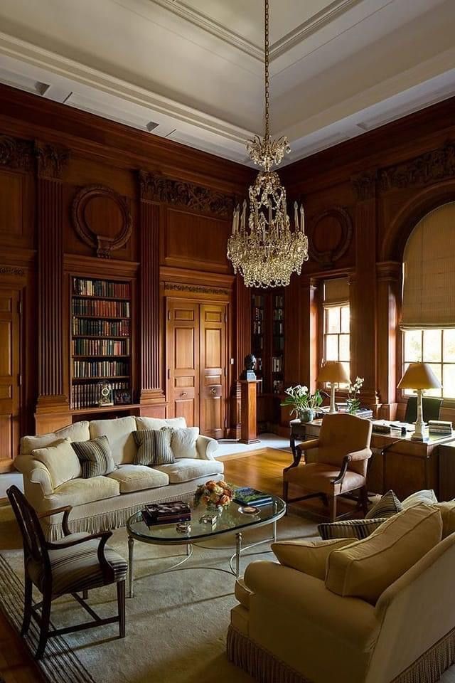 Traditional living room decor