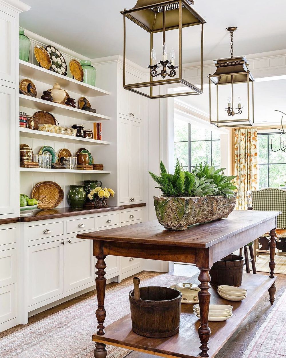 Traditional kitchen antique kitchen island table jessicalevantiques