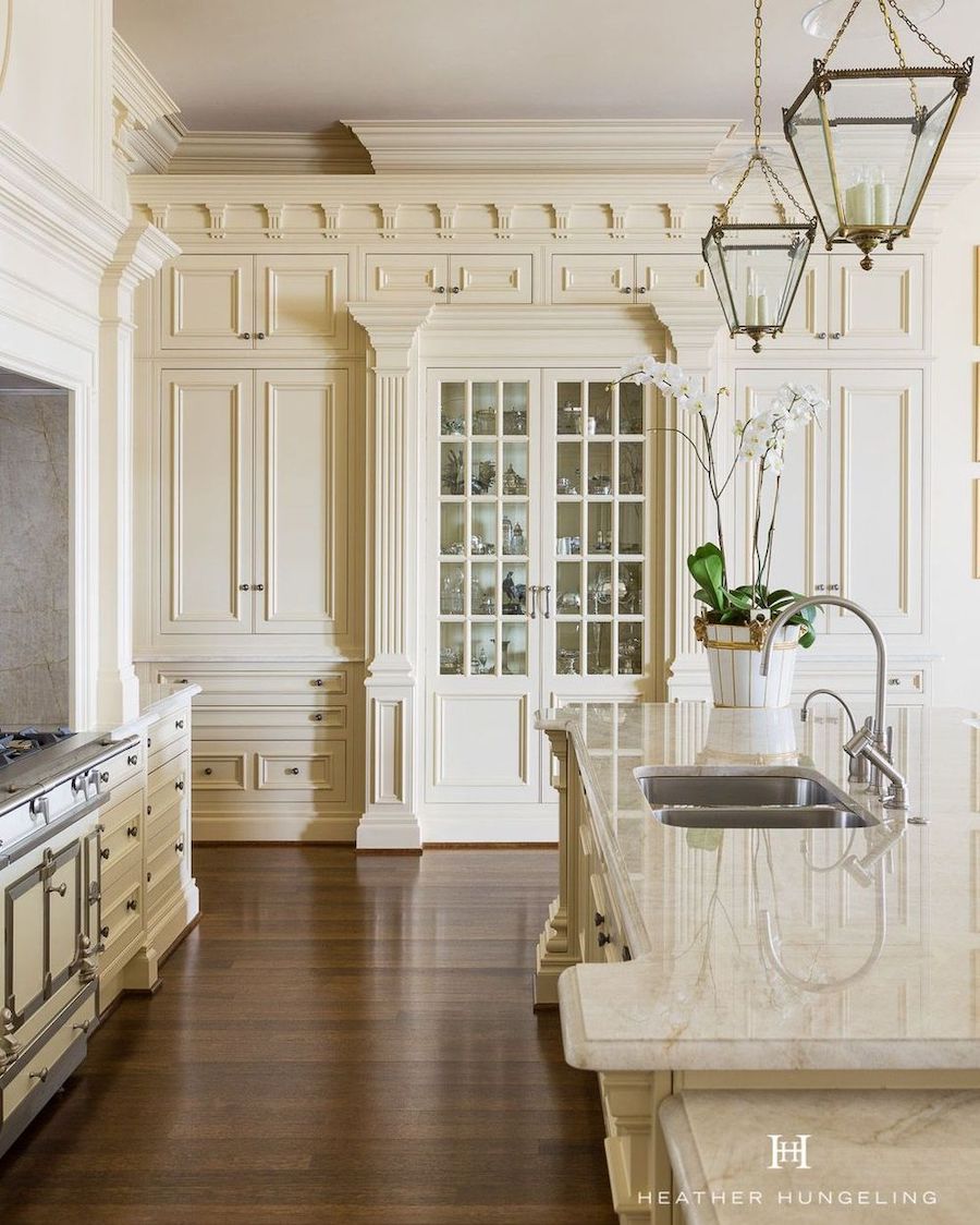 Traditional kitchen mouldings heatherhungelingdesign