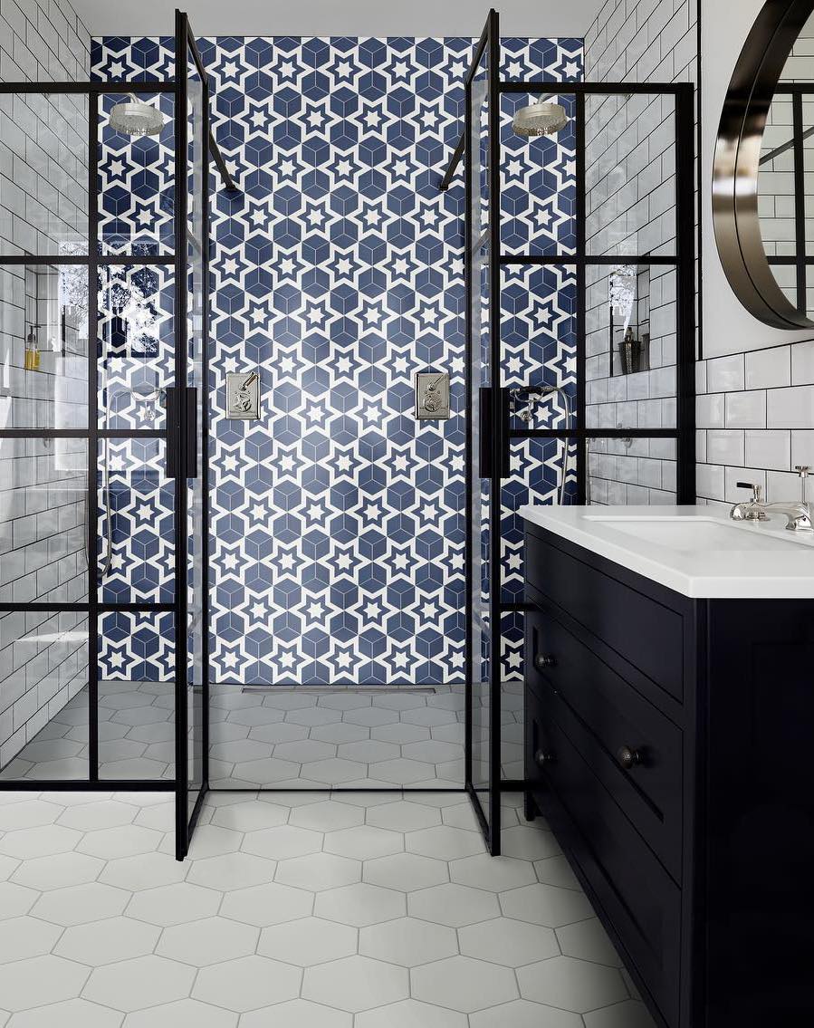 Double Showers bathroom design ideas northarchbathrooms