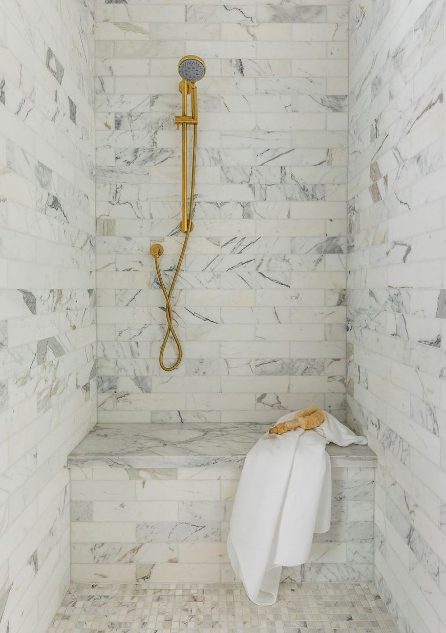 10 Stunning Marble Shower Ideas