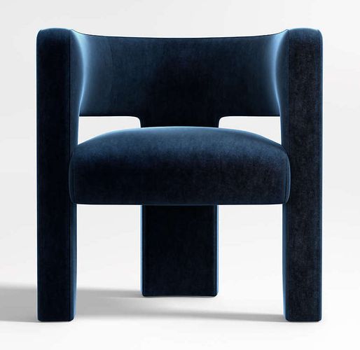 CB sculpt-dark-blue-velvet-accent-chair