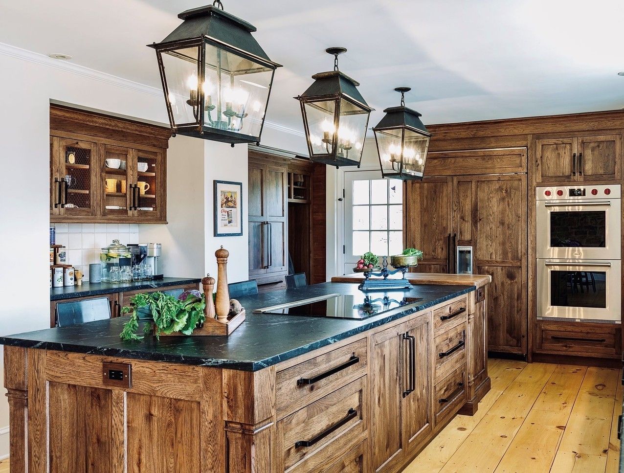 Farmhouse Rustic Kitchen Cabinets kountrykraftcabinetry