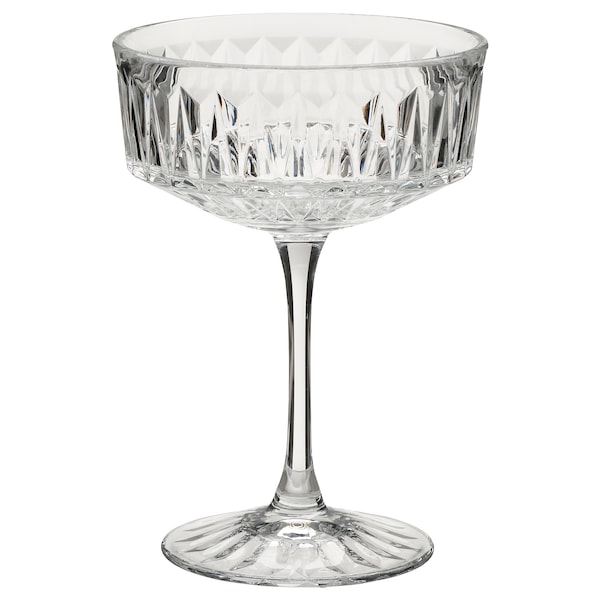 Ikea saellskaplig-champagne-coupe-clear-glass